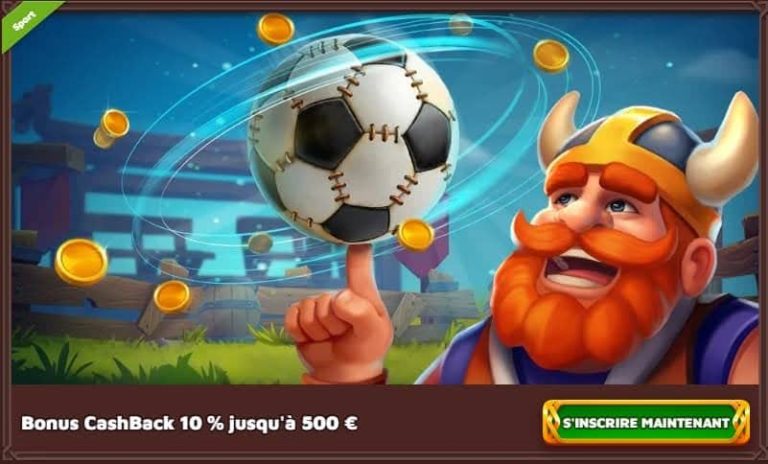 Viking Luck Casino bonus cashback sport