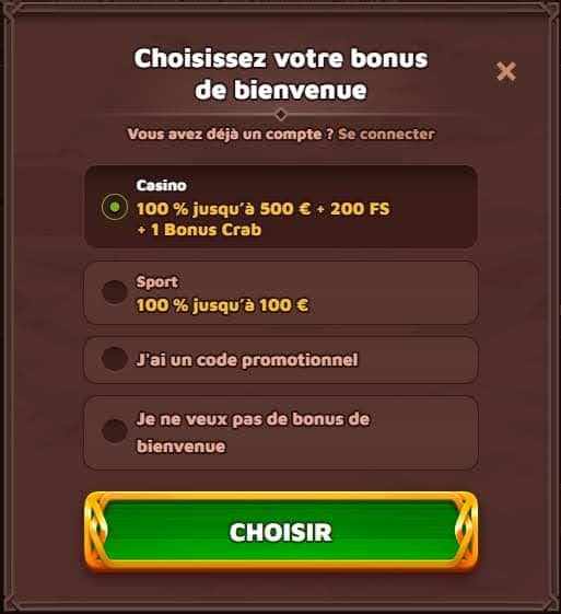 Viking Luck Casino inscription